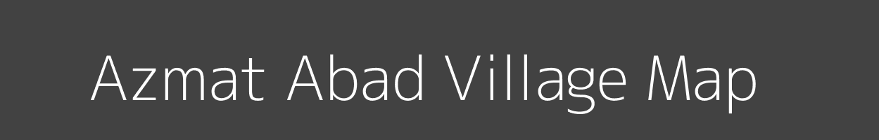 Map of Azmat Abad Village in Jammu and Kashmir Image