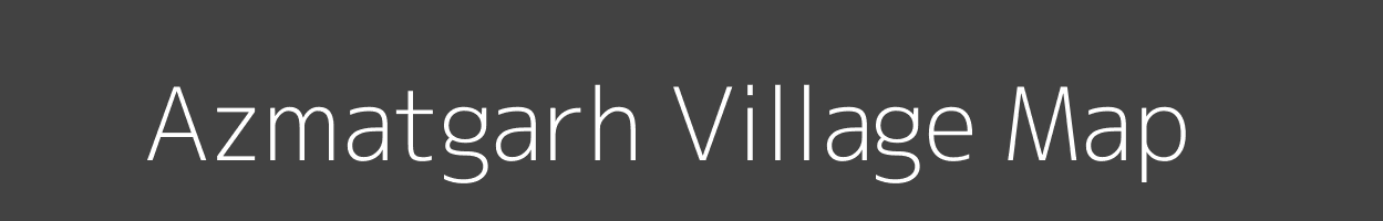 Map of Azmatgarh Village in Uttar Pradesh Image