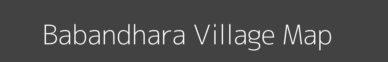 Map of Babandhara Village in Uttar Pradesh Image