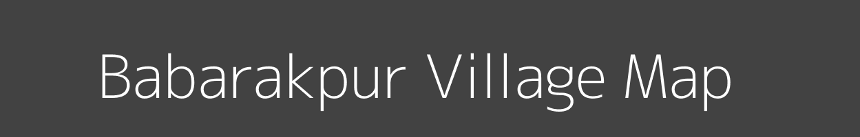 Map of Babarakpur Village in West Bengal Image