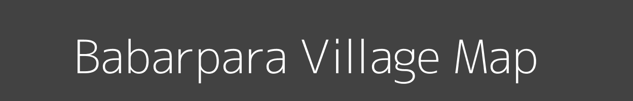 Map of Babarpara Village in Uttar Pradesh Image