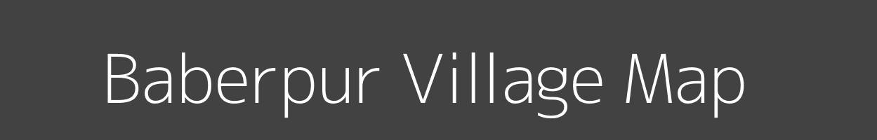 Map of Baberpur Village in Uttar Pradesh Image