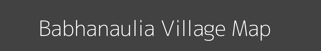 Map of Babhanaulia Village in Bihar Image