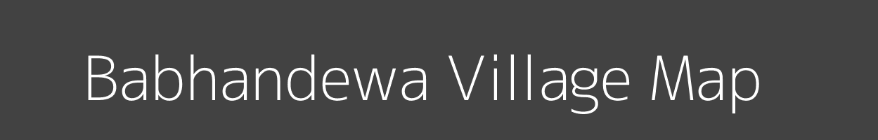 Map of Babhandewa Village in Bihar Image