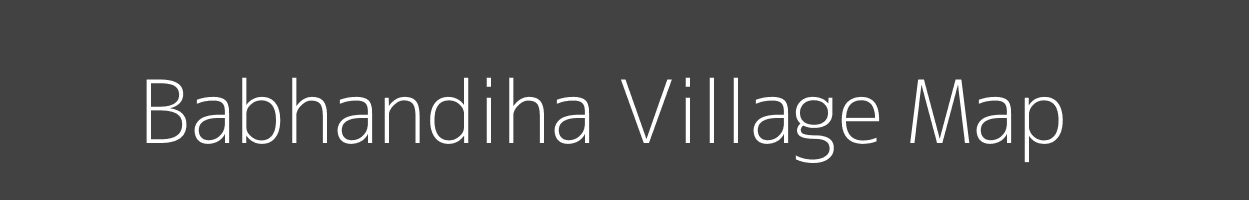 Map of Babhandiha Village in Jharkhand Image