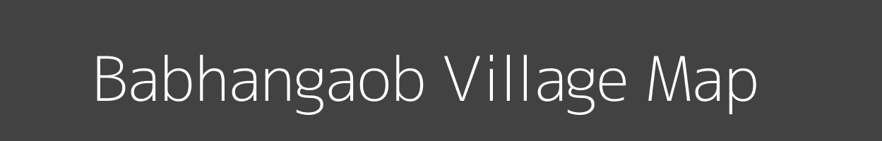 Map of Babhangaob Village in Uttar Pradesh Image