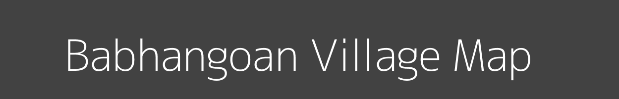 Map of Babhangoan Village in Uttar Pradesh Image