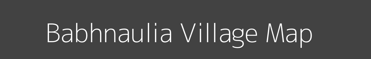 Map of Babhnaulia Village in Bihar Image