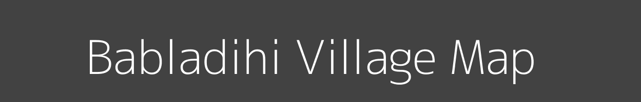 Map of Babladihi Village in West Bengal Image