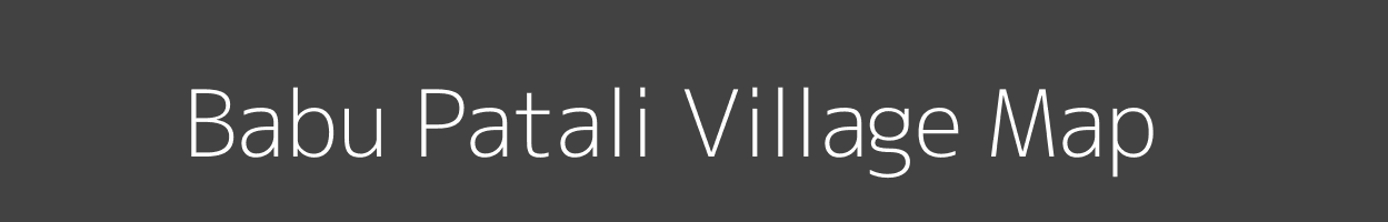 Map of Babu Patali Village in Uttar Pradesh Image