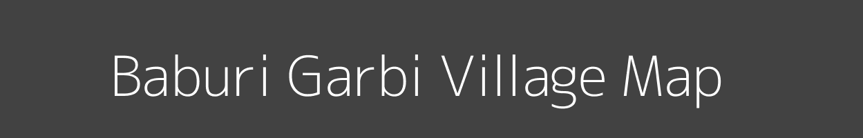 Map of Baburi Garbi Village in Uttar Pradesh Image