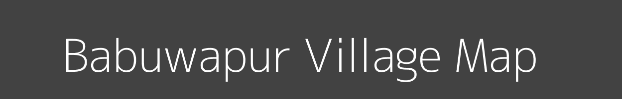 Map of Babuwapur Village in Uttar Pradesh Image