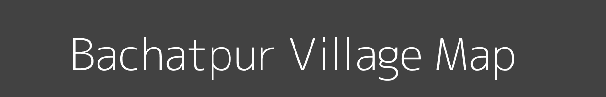 Map of Bachatpur Village in Uttarakhand Image