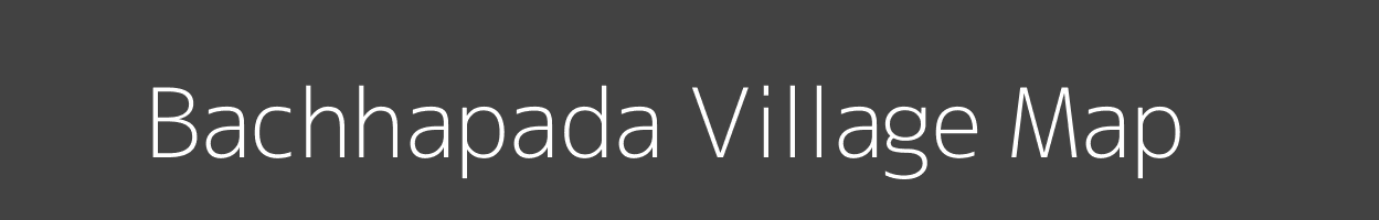Map of Bachhapada Village in Odisha Image