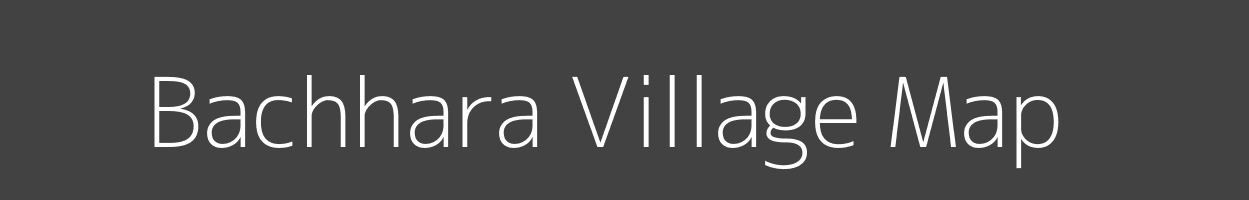 Map of Bachhara Village in Madhya Pradesh Image