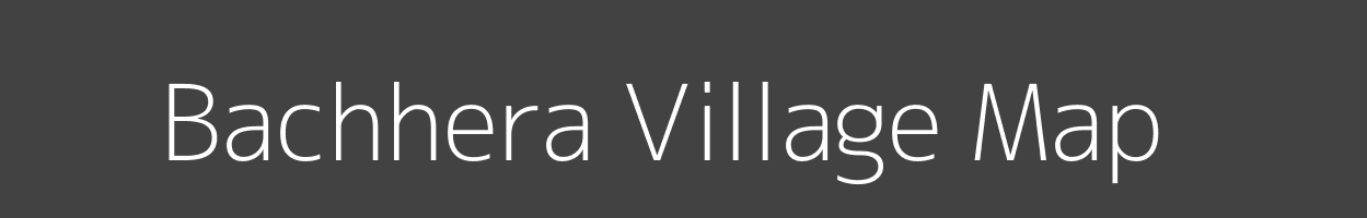 Map of Bachhera Village in Maharashtra Image