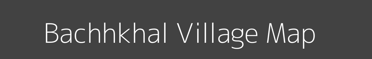 Map of Bachhkhal Village in Madhya Pradesh Image