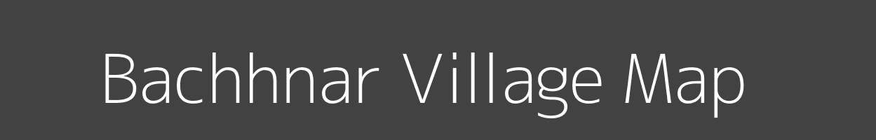 Map of Bachhnar Village in Madhya Pradesh Image