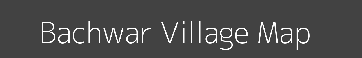 Map of Bachwar Village in Karnataka Image