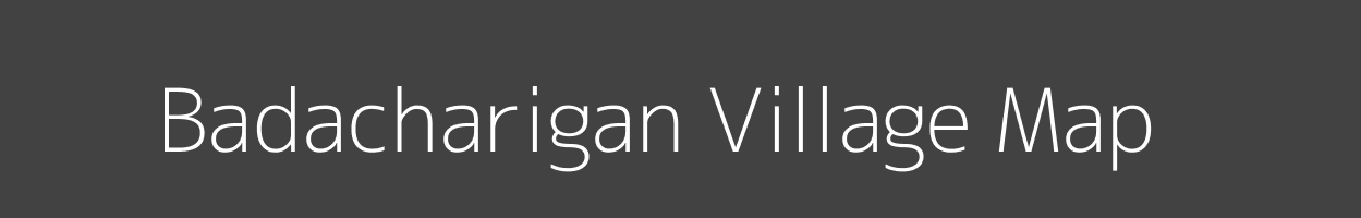 Map of Badacharigan Village in Odisha Image