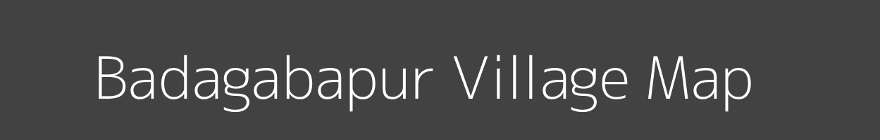 Map of Badagabapur Village in Odisha Image