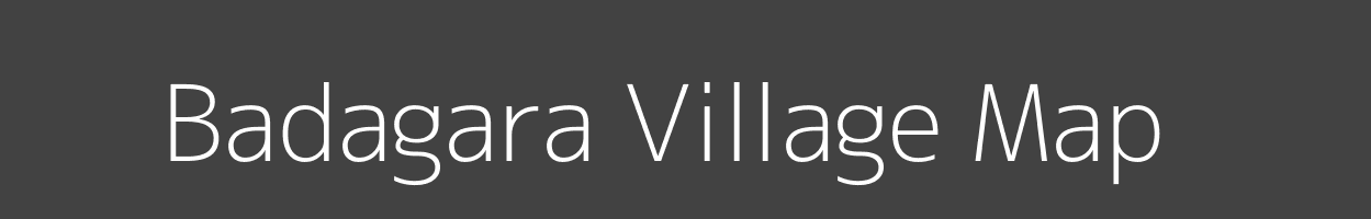 Map of Badagara Village in Odisha Image
