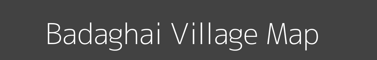 Map of Badaghai Village in Odisha Image