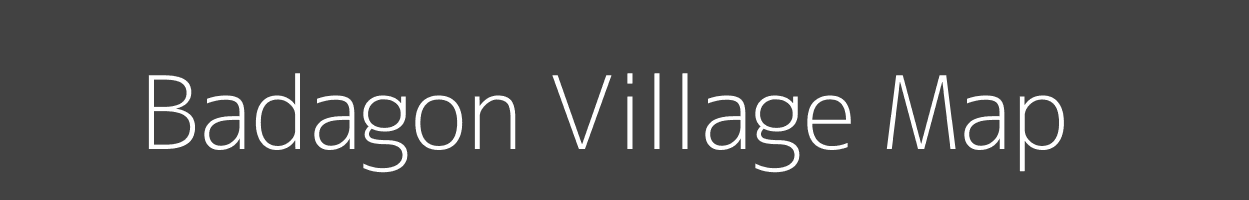 Map of Badagon Village in Uttar Pradesh Image