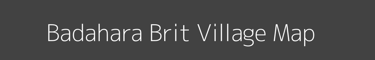 Map of Badahara Brit Village in Uttar Pradesh Image