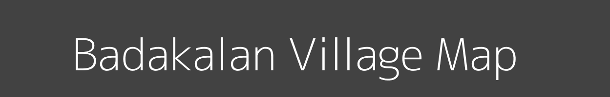 Map of Badakalan Village in Madhya Pradesh Image