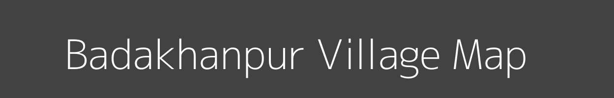 Map of Badakhanpur Village in Odisha Image