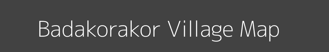 Map of Badakorakor Village in Odisha Image