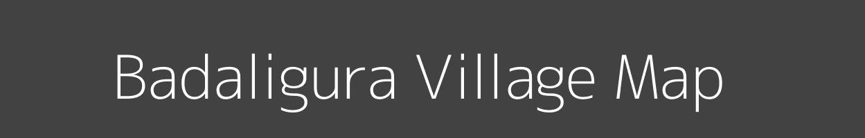 Map of Badaligura Village in Odisha Image