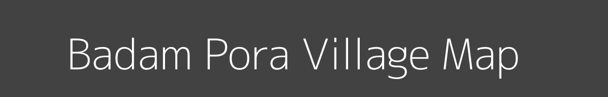 Map of Badam Pora Village in Jammu and Kashmir Image