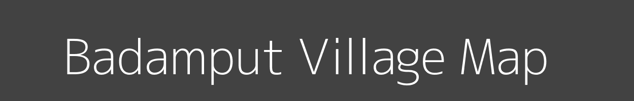 Map of Badamput Village in Odisha Image