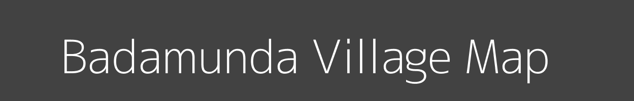 Map of Badamunda Village in Odisha Image