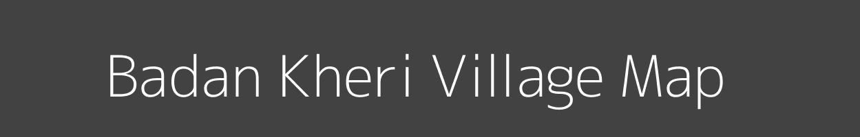 Map of Badan Kheri Village in Rajasthan Image