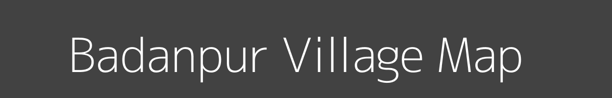 Map of Badanpur Village in Madhya Pradesh Image