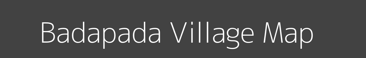 Map of Badapada Village in Odisha Image