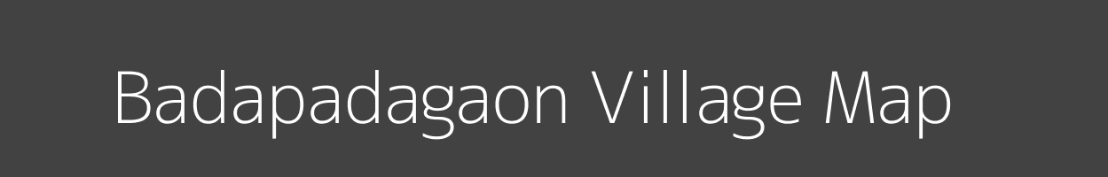 Map of Badapadagaon Village in Odisha Image