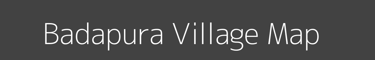 Map of Badapura Village in Madhya Pradesh Image