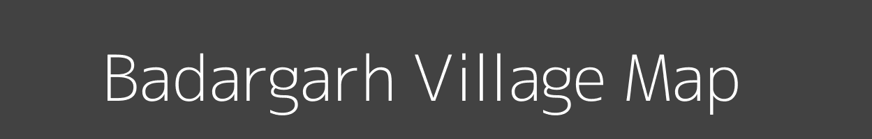 Map of Badargarh Village in Rajasthan Image