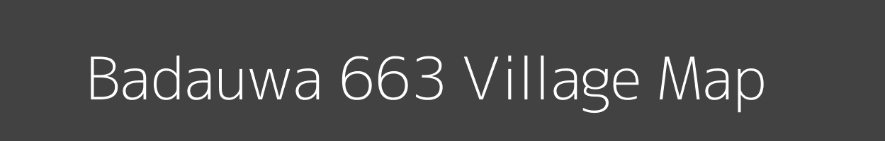 Map of Badauwa 663 Village in Madhya Pradesh Image