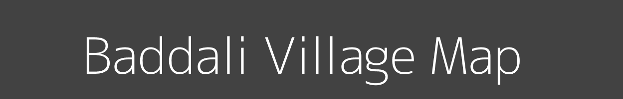 Map of Baddali Village in Madhya Pradesh Image