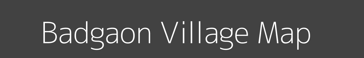 Map of Badgaon Village in Madhya Pradesh Image