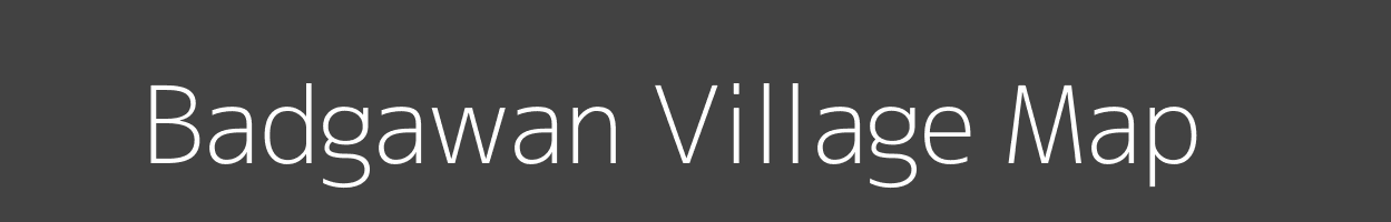 Map of Badgawan Village in Uttar Pradesh Image