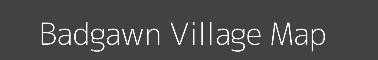 Map of Badgawn Village in Uttar Pradesh Image