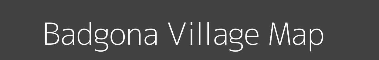 Map of Badgona Village in Madhya Pradesh Image