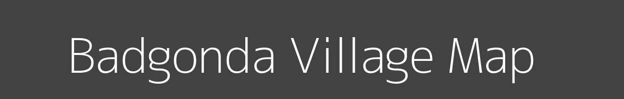 Map of Badgonda Village in Madhya Pradesh Image