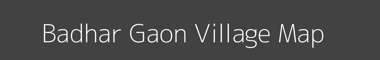 Map of Badhar Gaon Village in Uttarakhand Image